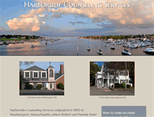 Tablet Screenshot of harborsidecounseling.com